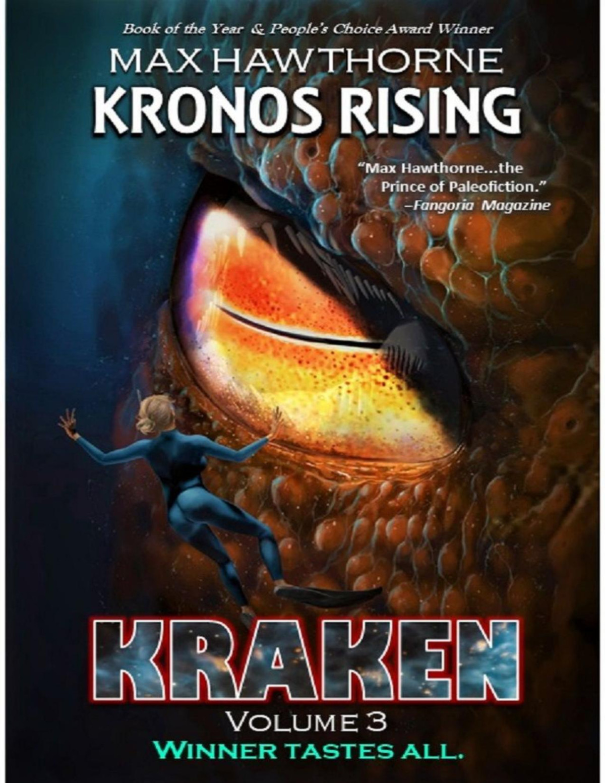 Kronos Rising Kraken Vol 3 Book 5 In The Kronos Rising Series Winner Tastes All Max Hawthorne