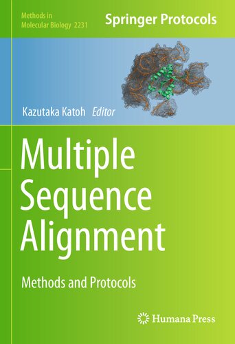 Multiple Sequence Alignment Methods And Protocols Kazutaka Katoh
