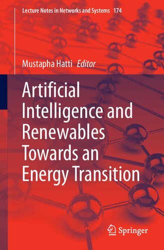 Artificial Intelligence And Renewables Towards An Energy Transition Mustapha Hatti