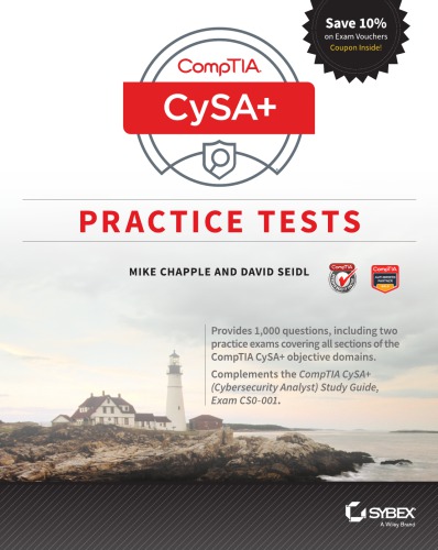 Comptia Cysa Practice Tests Exam Cs0001 Chapple Mike