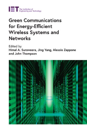 Green Communications For Energyefficient Wireless Systems And Networks Telecommunications Himal A Suraweera