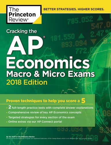 Cracking The Ap Economics Macro Micro Exams 2018 Edition Proven Techniques To Help You Score A 5 Review