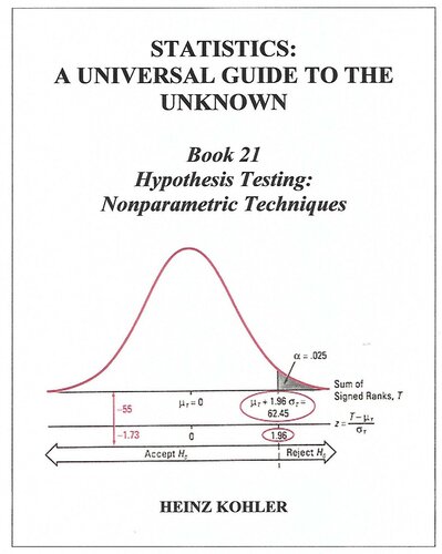 Hypothesis Testing Nonparametric Techniques Heinz Kohler