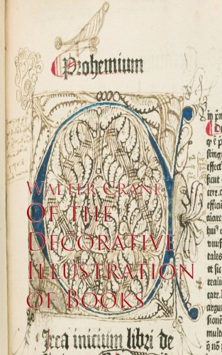 Decorative Illustration Of Books Crane Walter