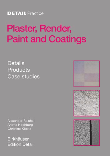 Detail Practice Plastering And Rendering Coatings And Coloration Details Products Built Examples Reichel