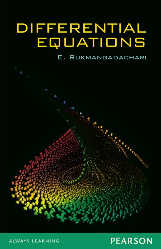 Differential Equations Rukmangadachari E