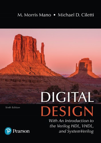 Digital Design With An Introduction To The Verilog Hdl Vhdl And Systemverilog 6th Edition Mano