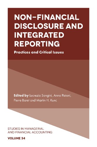 Nonfinancial Disclosure And Integrated Reporting Practices And Critical Issues Anna Pistoni