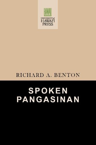 Spoken Pangasinan Richard A Benton