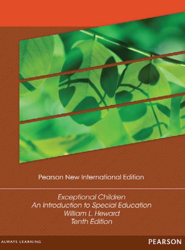 Exceptional Children An Introduction To Special Education Heward