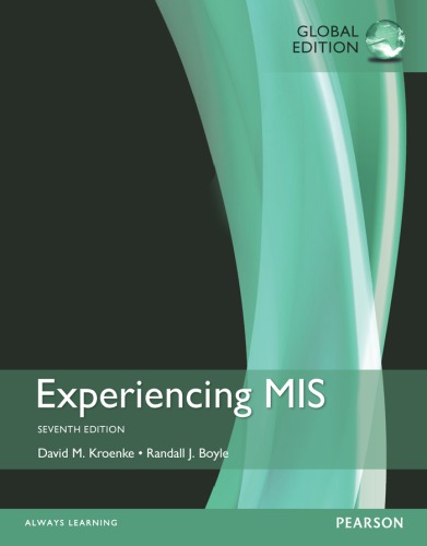 Experiencing Mis Kroenke David M