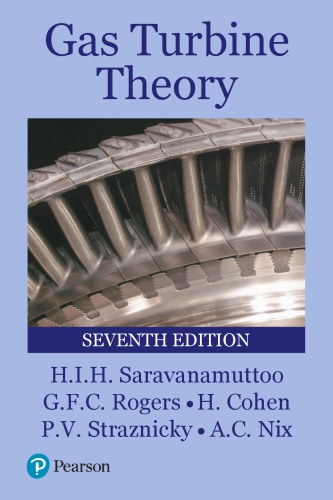 Gas Turbine Theory Saravanamuttoo H I H