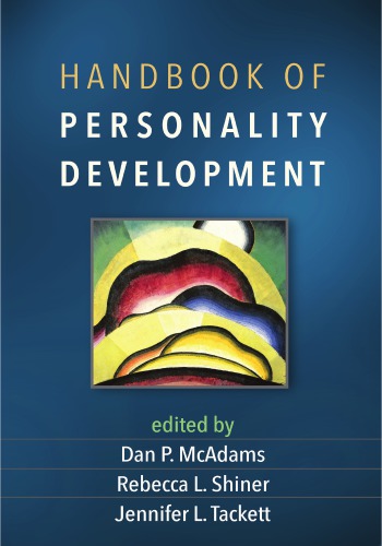 Handbook Of Personality Development Mcadams Dan P Shiner Rebecca L