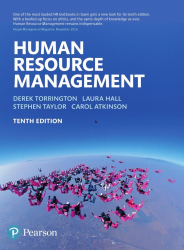 Human Resource Management Torrington Derekhall Lauracontributortaylor