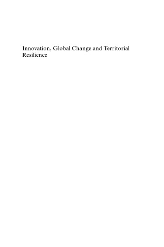 Innovation Global Change And Territorial Resilience Cooke Philipeditorparrilli