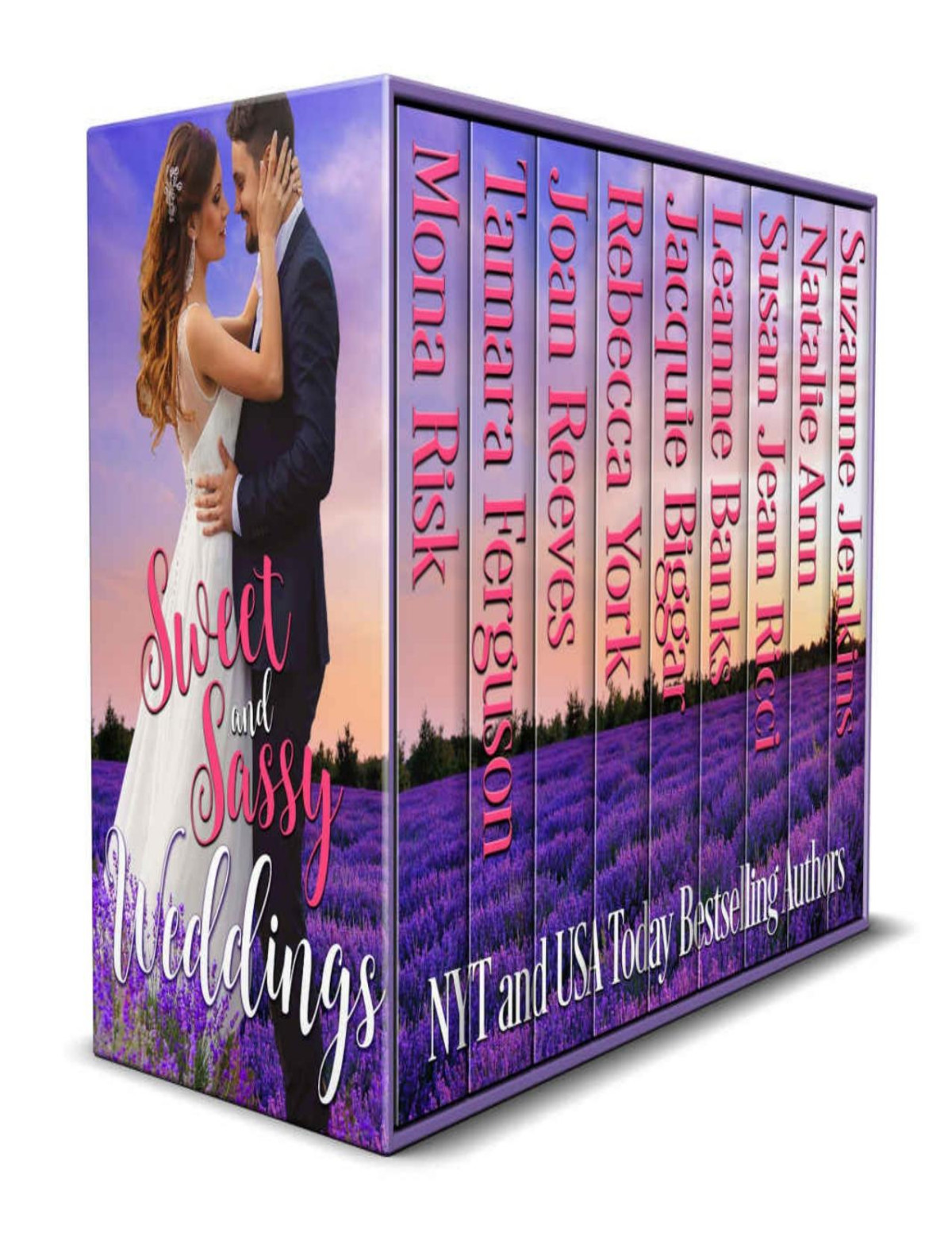 Sweet And Sassy Weddings Happily Ever After Romance Mona Risk Tamara Ferguson Joan Reeves Rebecca York Jacquie Biggar Leanne Banks Susan Jean Ricci Natalie Ann Suzanne Jenkins Risk