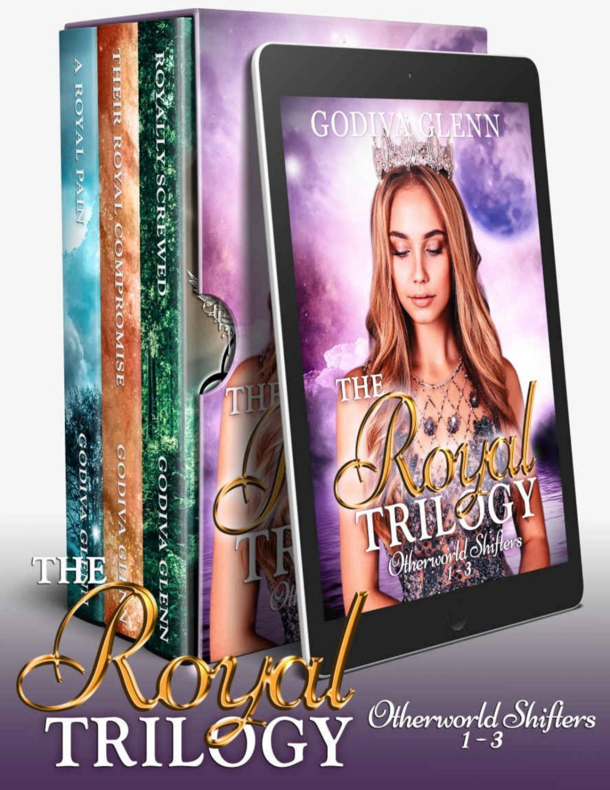 The Royal Trilogy Paranormal Dating Agency Otherworld Shifters Godiva Glenn Glenn