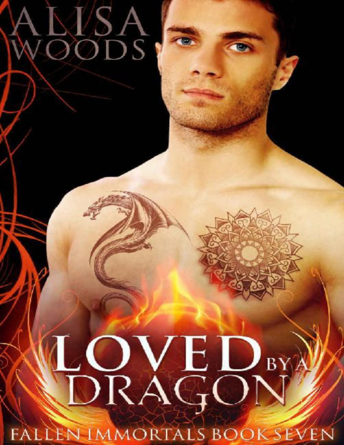 Loved By A Dragon Fallen Immortals 7paranormal Fairytale Romance Alisa Woods Woods