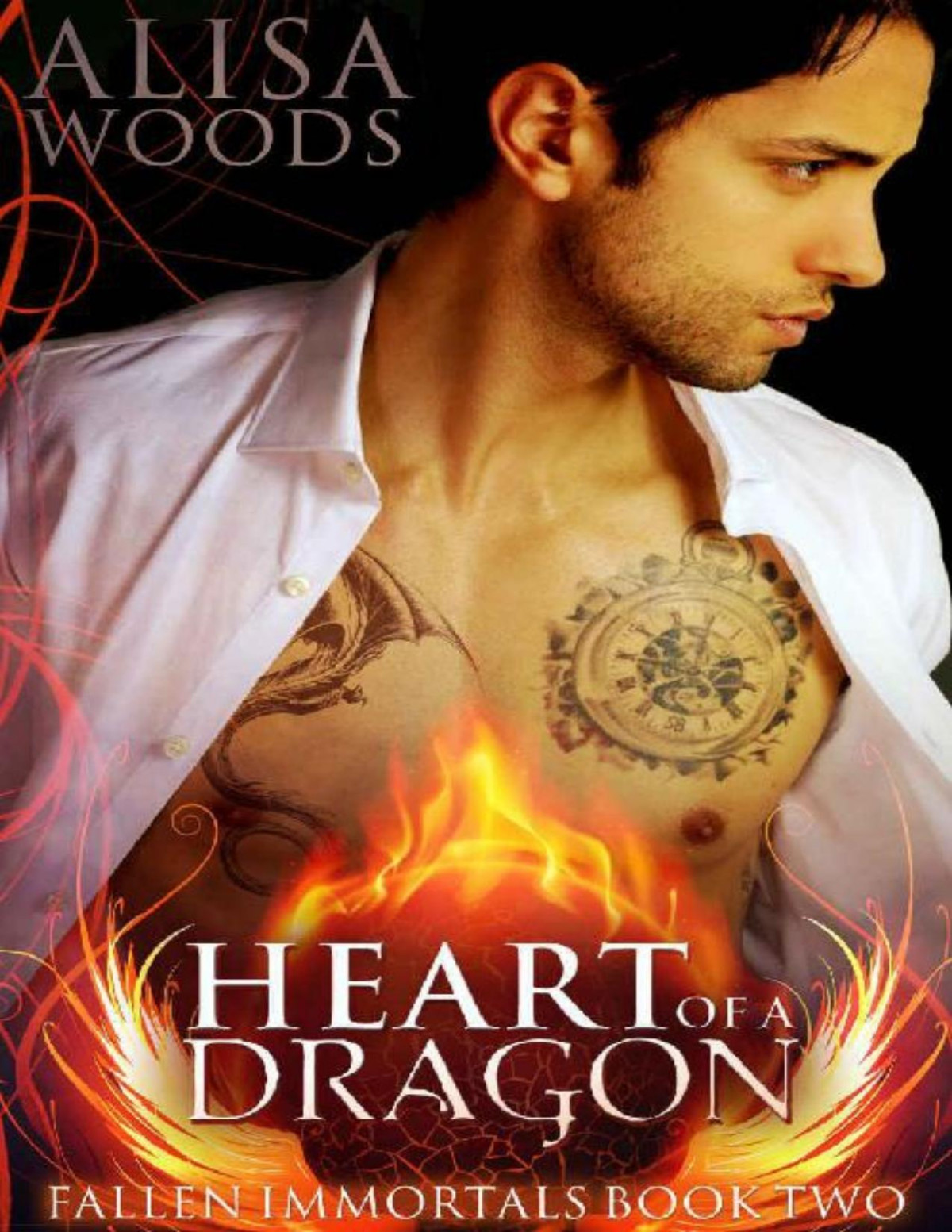 Heart Of A Dragon Alisa Woods Woods Alisa