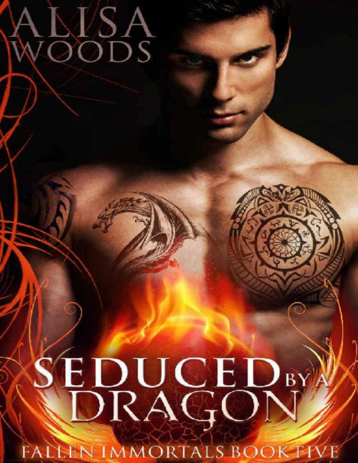 Seduced By A Dragon Fallen Immortals 5 Paranormal Fairytale Romance Fallen Immoratls Alisa Woods Woods