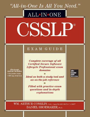 Csslp Certification Allinone Exam Guide Arthur Conklin