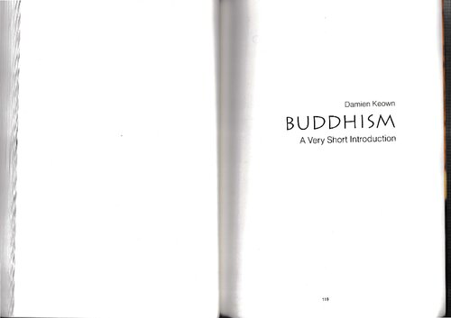 A Very Short Introduction Of Buddhism Bilingual Edition Damien Keown
