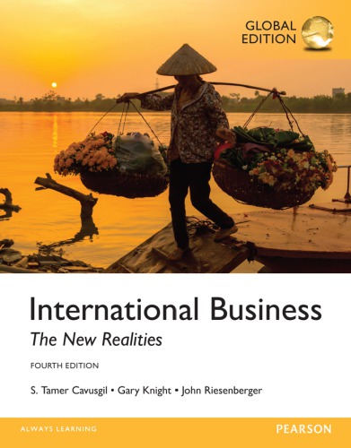 International Business The New Realities 4e Ed Cavusgil S Tamer Knight