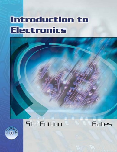 Introduction To Electronics Gates Earl