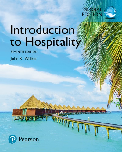 Introduction To Hospitality Walker John R