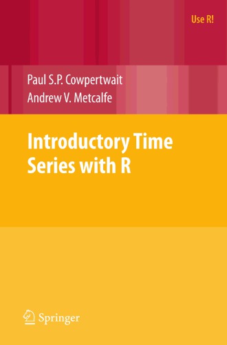 Introductory Time Series With R Cowpertwait Paul S Pmetcalfe