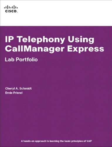 Ip Telephony Using Callmanager Express Lab Portfolio Friend Ernie