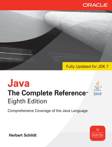 Java The Complete Reference 8th Edition Schildt Herbert
