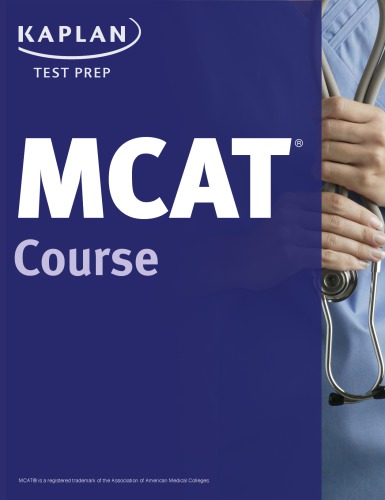 Kaplan Mcat Lesson Book Kaplan
