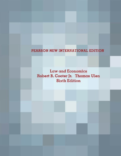 Law And Economics Cooter Robertulen Thomas