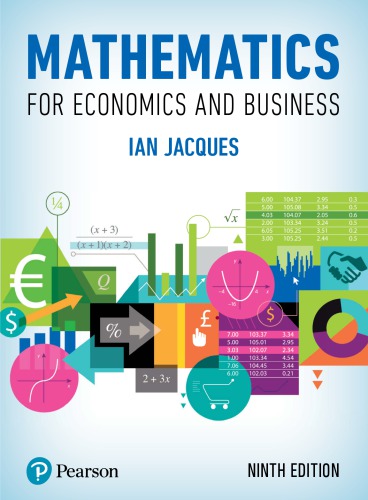 Mathematics For Economics And Business 9th Edition Jacques Ian