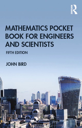Mathematics Pocket Book For Engineers And Scientists Bird John