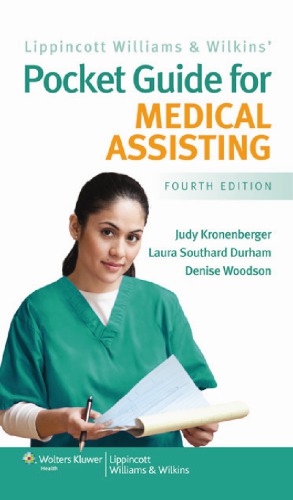 Lippincott Williams And Wilkins Pocket Guide For Medical Assisting Kronenberger