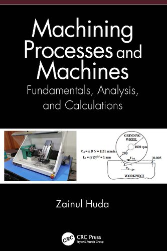 Machining Processes And Machines Zainul Huda