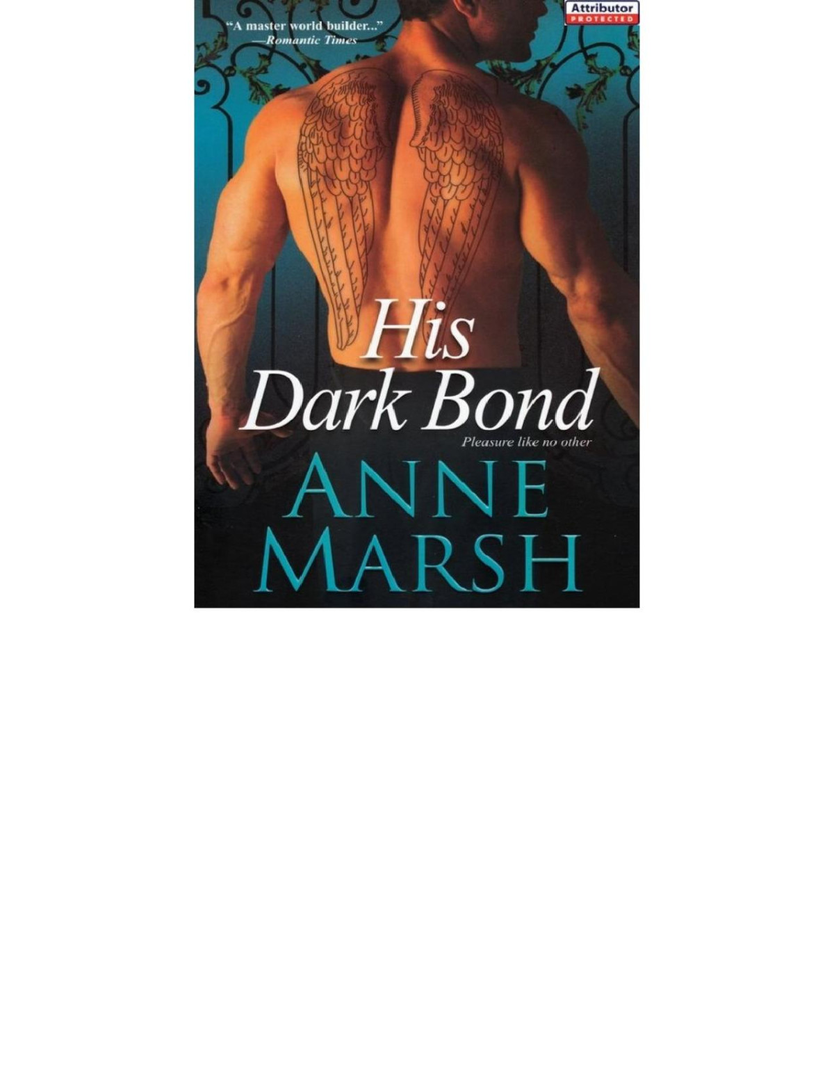 His Dark Bond Marsh Anne