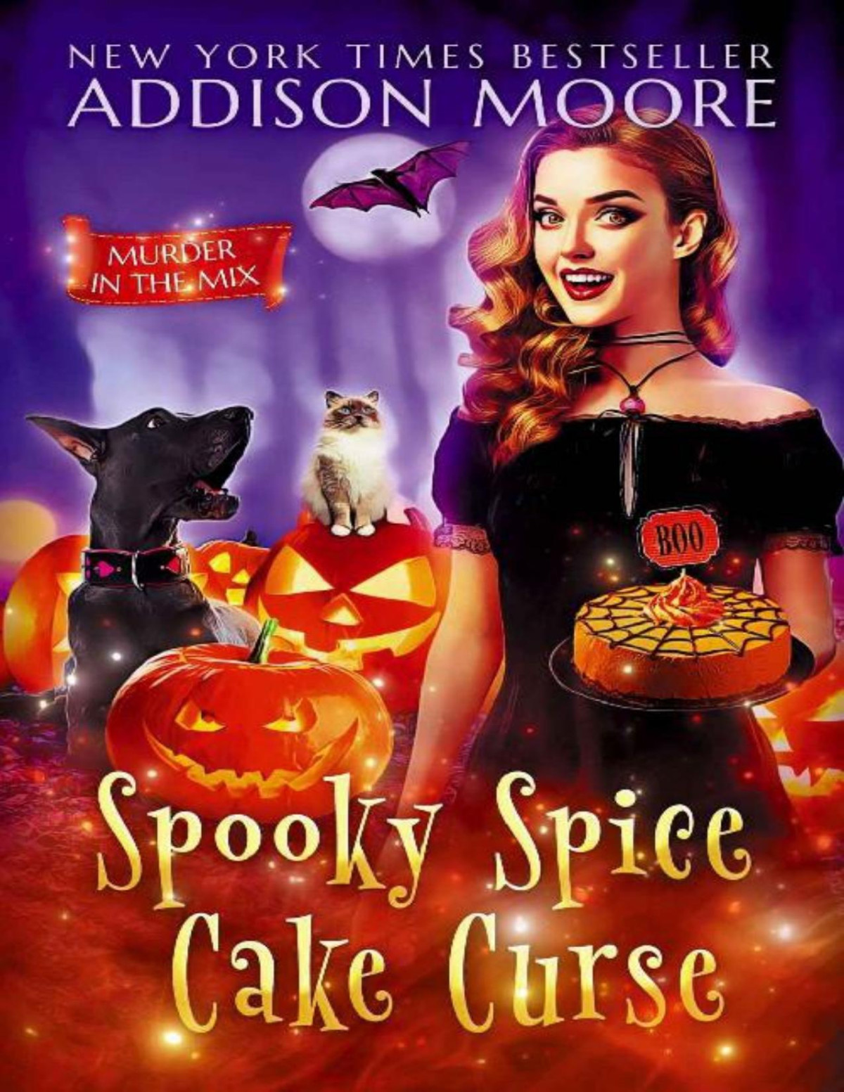 Spooky Spice Cake Curse Murder In The Mix 26 Addison Moore Moore
