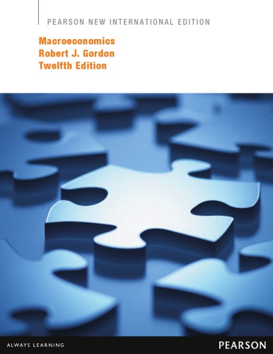 Macroeconomics Gordon Robert J
