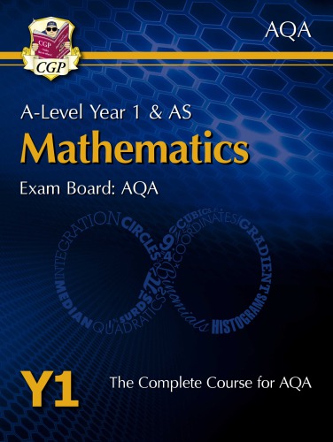 New Alevel Maths For Aqa Year 1 As Student Book Cgp Alevel Maths 20172018 Cgp Books