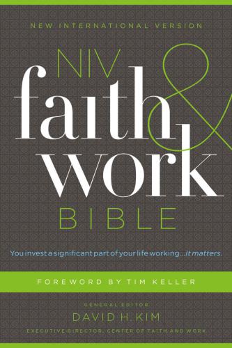 Niv Faith And Work Bible Ebook