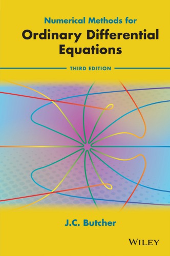 Numerical Methods For Ordinary Differential Equations Butcher