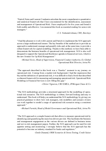 Operational Risk Modeling In Financial Services The Exposure Occurrence Impact Method Naim