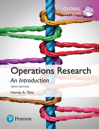 Operations Research An Introduction Taha Hamdy A
