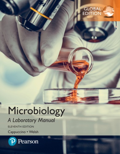 Microbiology A Laboratory Manual Cappuccino James Gwelsh Chad T