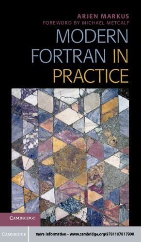 Modern Fortran In Practice Markus Arjen