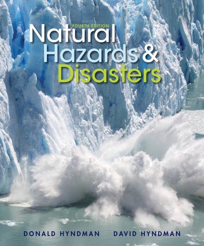 Natural Hazards Disasters 4th Edition Hyndman Donald Whyndman