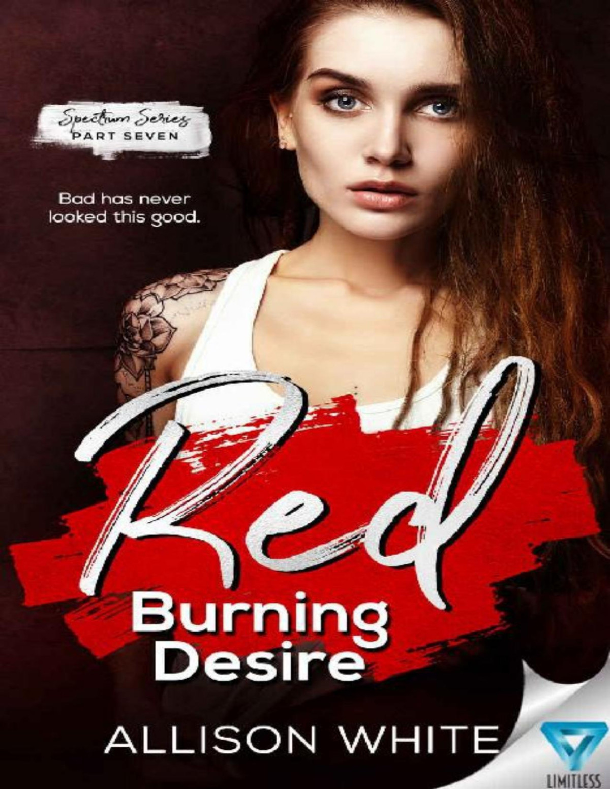 Red Burning Desire Spectrum Series Book 7 Allison White White